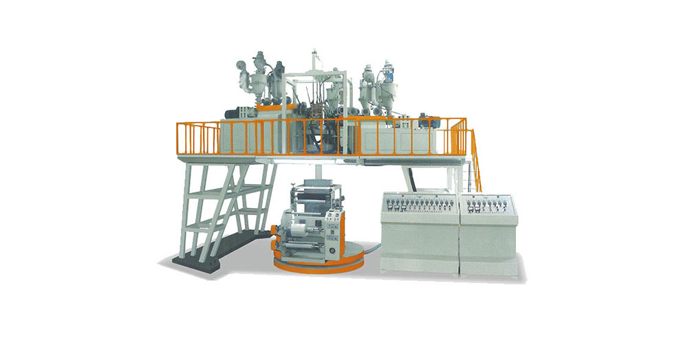 CH-HL-MX5B-600五層共擠下吹水冷高阻隔吹膜機